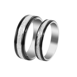 Anillo De Titanio Exfoliante De Calidad Estable Para Amantes