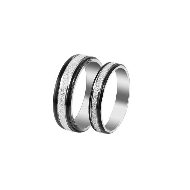 Anillo De Titanio Exfoliante De Calidad Estable Para Amantes