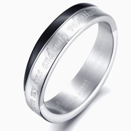 Anillo De Titanio Creativo, La Reina De La Calidad Y La Alternativa Para Los Amantes.