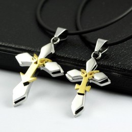 Colgante Y Collar De Titanio Para Pareja (Un Par)