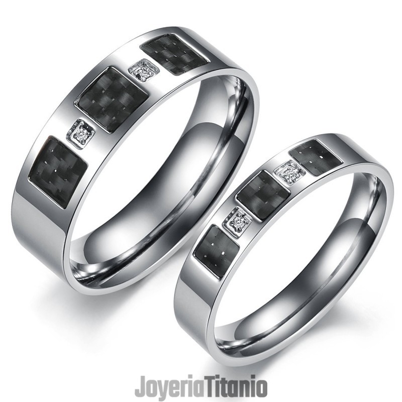 Anillo De Titanio De Alta Calidad Para Amantes
