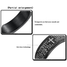 Anillo De Titanio Con Cruz De Alta Calidad Para Enamorados