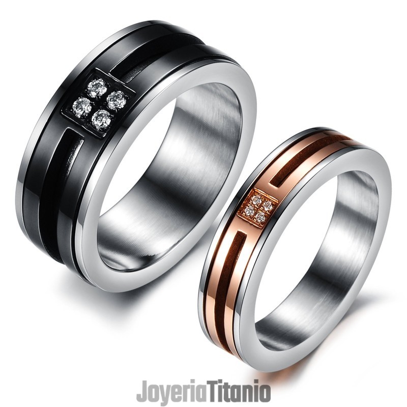 Anillo De Titanio Con Forma De Rueda Para Amantes, Con Especificaciones Completas. Anillo De Titanio Con Forma De Rueda Para Amantes, Con Especificaciones Completas.