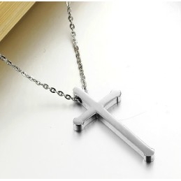 Collar De Titanio Con Cruz, Muy Vendido En Todo El Mundo