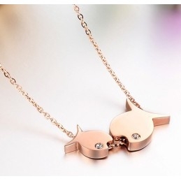 Collar De Titanio Con Forma De Pez, Muy Vendido En Todo El Mundo
