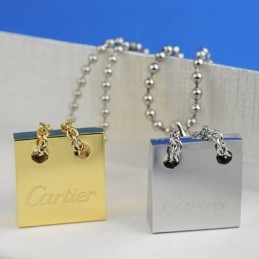 Nuevo Colgante Y Collar De Titanio Para Pareja (Un Par)