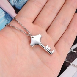 Collar De Titanio Con Llave De Excelente Calidad