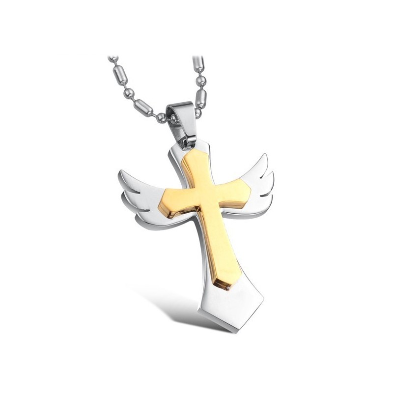 Conocido Por Su Excelente Calidad De Collar De Titanio Con Cruz