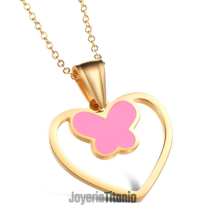 Conocido Por Su Excelente Calidad De Collar De Titanio Con Forma De Mariposa Para Mujer Conocido Por Su Excelente Calidad De Collar De Titanio Con Forma De Mariposa Para Mujer