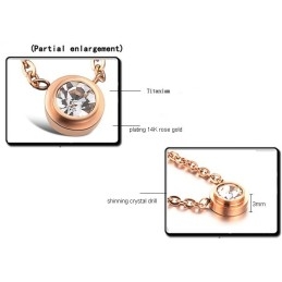 Collar De Titanio Para Mujer Fácil De Usar