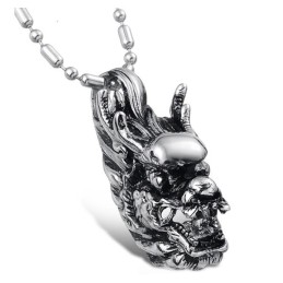 Collar De Titanio Kirin Para Hombre, La Reina De La Calidad