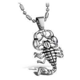 Collar De Titanio De Escorpión De Alta Calidad