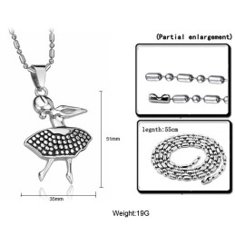 Collar De Titanio Para Bailarina Femenina De Calidad, La Reina De La Calidad