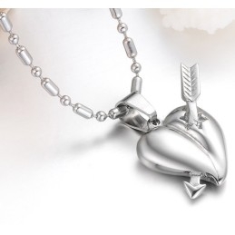 Collar De Titanio Con Forma De Corazón Para Mujer, Muy Vendido En Todo El Mundo