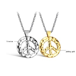 Collar Clásico De Titanio Para Hombre De Calidad Superior