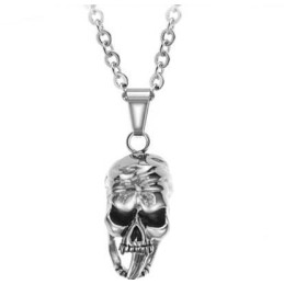 Collar De Titanio De Demonio Masculino "El Rey De La Cantidad"