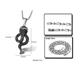 Collar De Titanio Cobral De Excelente Calidad