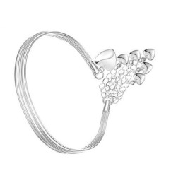 Pulsera De Titanio Con Forma De Corazón Para Mujer, Con Calidad Y Cantidad Garantizadas
