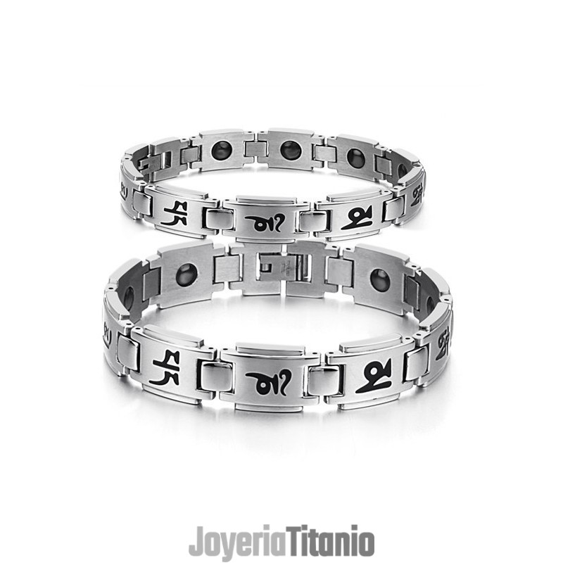 Pulsera De Titanio Duradera Y Duradera Para Amantes Pulsera De Titanio Duradera Y Duradera Para Amantes