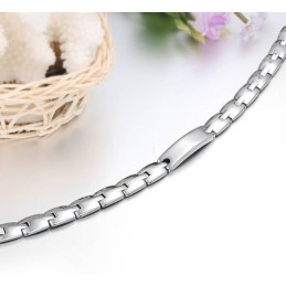 Pulsera De Titanio De Gran Variedad Para La Salud De Los Amantes