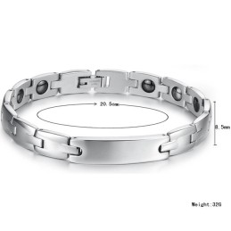 Pulsera De Titanio De Gran Variedad Para La Salud De Los Amantes