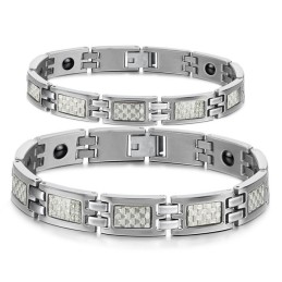 Pulsera De Titanio De Alta Calidad Para Amantes