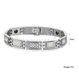 Pulsera De Titanio De Alta Calidad Para Amantes