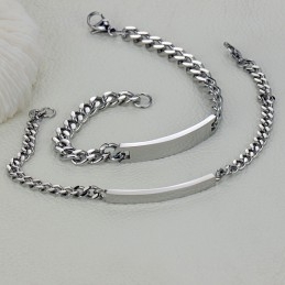 Pulsera De Titanio De Moda Fácil De Usar Para Amantes