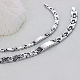 Pulsera De Titanio Antifatiga De Calidad Estable Para Amantes
