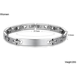 Pulsera De Titanio Antifatiga De Calidad Estable Para Amantes