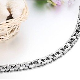 Pulsera De Titanio Antifatiga De Gran Variedad Para Amantes