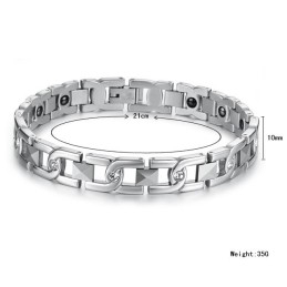 Pulsera De Titanio Antifatiga De Gran Variedad Para Amantes