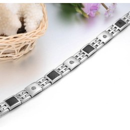 Pulsera De Titanio De Calidad Estable Y Saludable Para Amantes