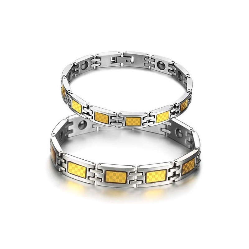 Pulsera De Titanio Antifatiga Con Calidad Y Cantidad Garantizadas Para Amantes. Pulsera De Titanio Antifatiga Con Calidad Y Cantidad Garantizadas Para Amantes.