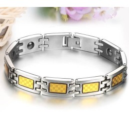 Pulsera De Titanio Antifatiga Con Calidad Y Cantidad Garantizadas Para Amantes.