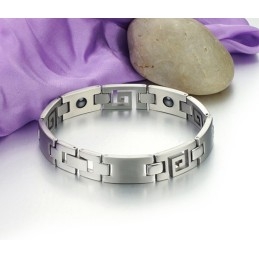 Pulsera Clásica De Titanio Fácil De Usar Para Amantes