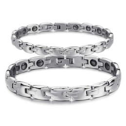 Pulsera De Piedra Imán De Titanio De Excelente Calidad Para Amantes De La Salud.