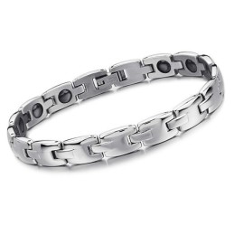 Pulsera De Piedra Imán De Titanio De Excelente Calidad Para Amantes De La Salud.