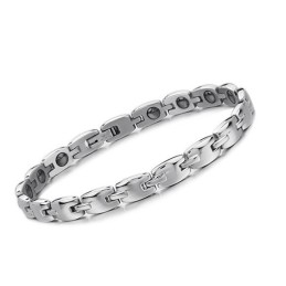 Pulsera De Piedra Imán De Titanio De Excelente Calidad Para Amantes De La Salud.