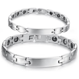 Pulsera De Piedra Imán De Titanio Para Amantes De La Salud, Muy Vendida En Todo El Mundo.