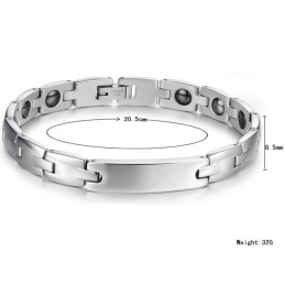 Pulsera De Piedra Imán De Titanio Para Amantes De La Salud, Muy Vendida En Todo El Mundo.