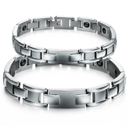 Pulsera De Piedra Imán De Titanio De Excelente Calidad Para La Salud De Los Amantes.