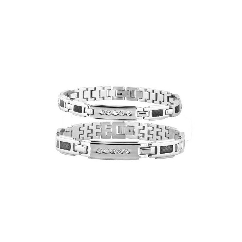 Pulsera De Piedra Imán De Titanio De Calidad Estable Para Amantes Pulsera De Piedra Imán De Titanio De Calidad Estable Para Amantes