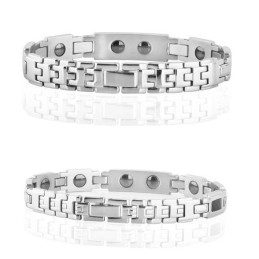 Pulsera De Piedra Imán De Titanio De Calidad Estable Para Amantes
