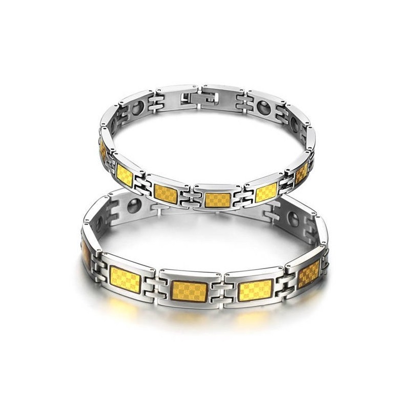 Pulsera De Titanio Antifatiga De Alta Calidad Para Amantes Pulsera De Titanio Antifatiga De Alta Calidad Para Amantes