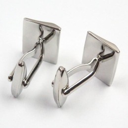 Gemelos Oblongos Con Convexidad De Titanio De Moda