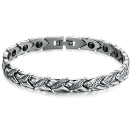 Pulsera De Piedra Imán De Titanio De Renombre Mundial