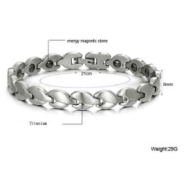 Pulsera De Titanio Antifatiga De Amplia Variedad