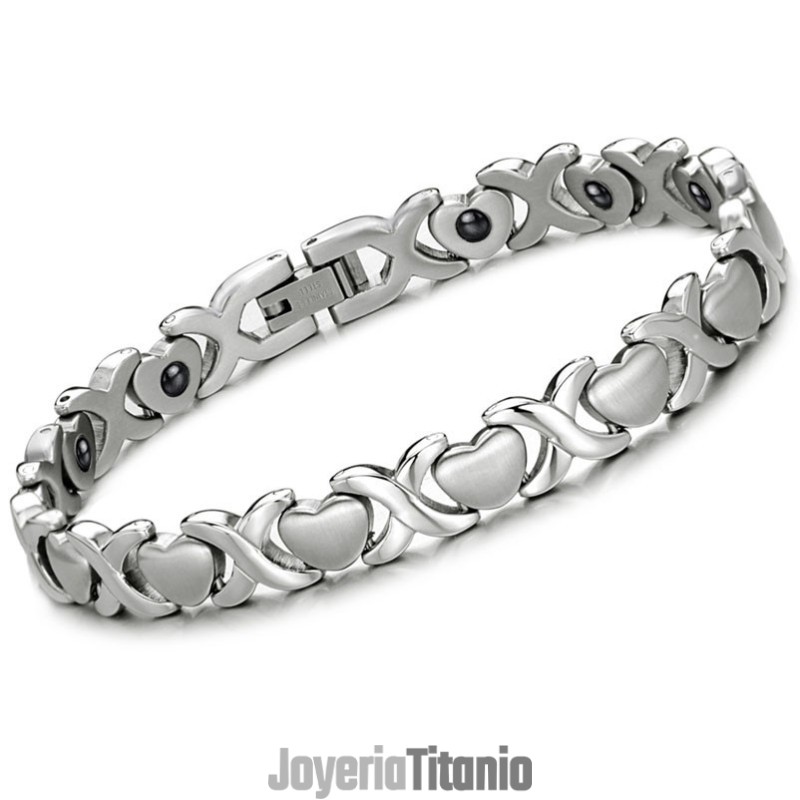 Pulsera De Titanio Antifatiga Femenina De Alta Calidad Pulsera De Titanio Antifatiga Femenina De Alta Calidad