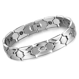 Pulsera De Piedra Imán De Titanio Antifatiga Para Hombre, De Rendimiento Confiable